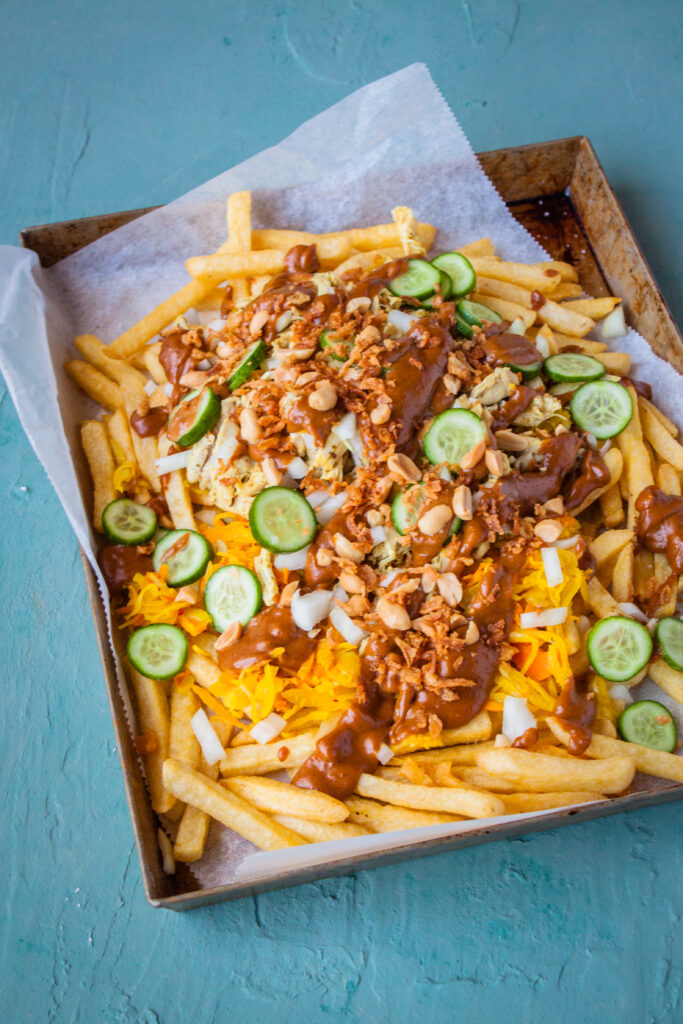 indische loaded fries