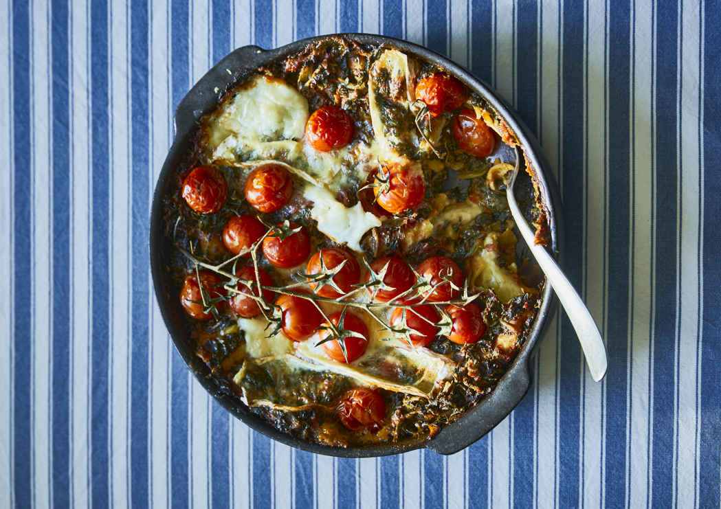Lasagne met spinazie &amp; camembert uit Bistro Manon - Knoeien met Inge
